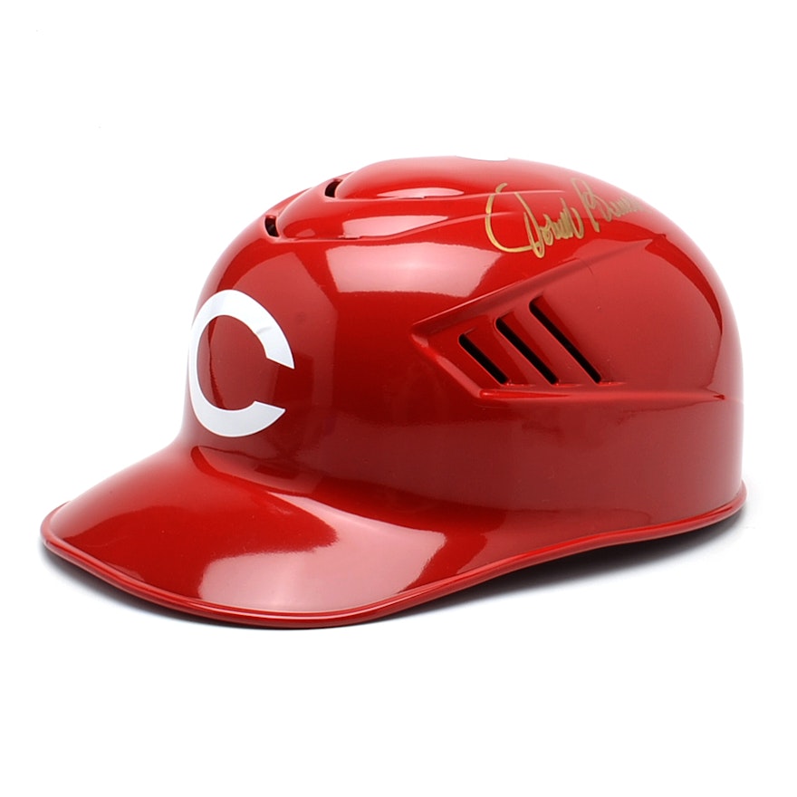 Johnny Bench Signed Cincinnati Reds Batting Helmet PSA COA
