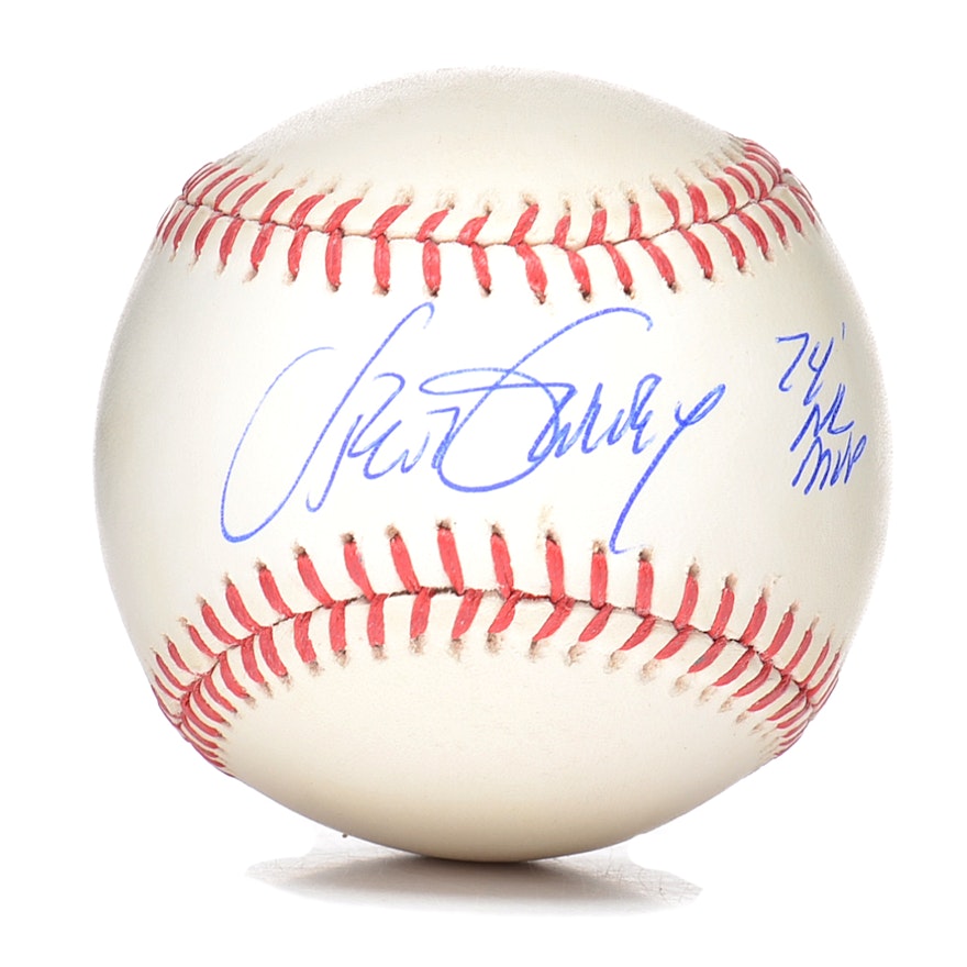 NL All-Star Steve Garvey Dodgers Signed Baseball Tri-Star COA