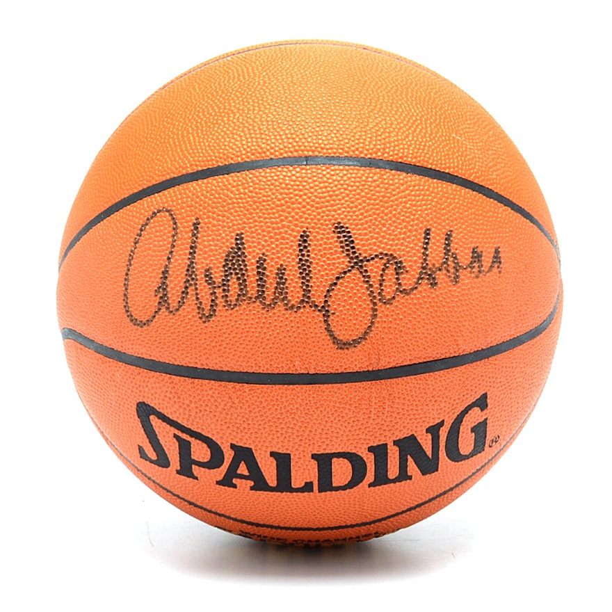Kareem Abdul-Jabbar Signed Basketball  Visual COA