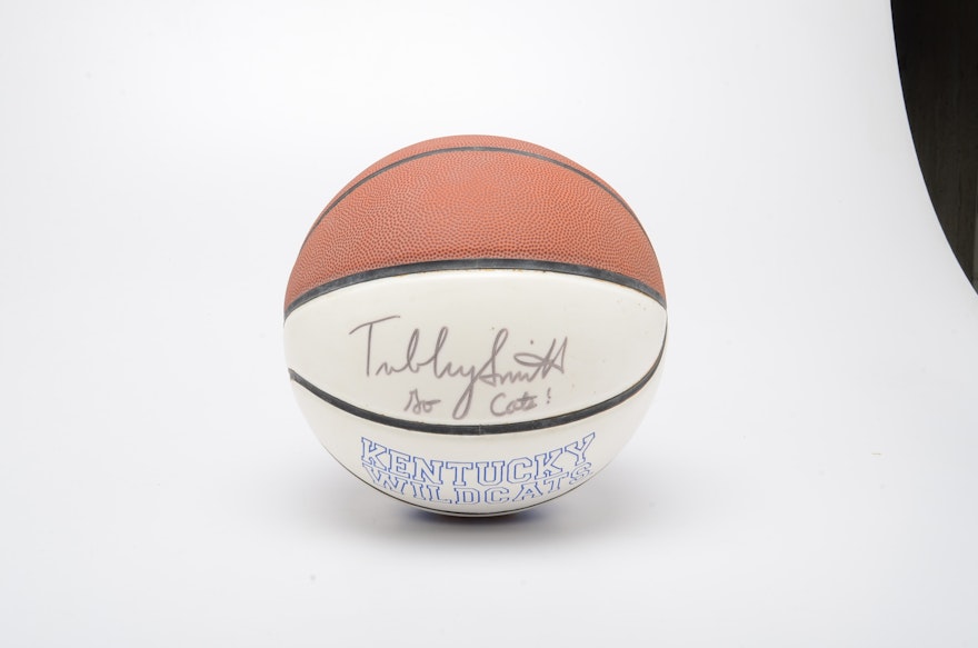 Tubby Smith Signed Kentucky Basketball