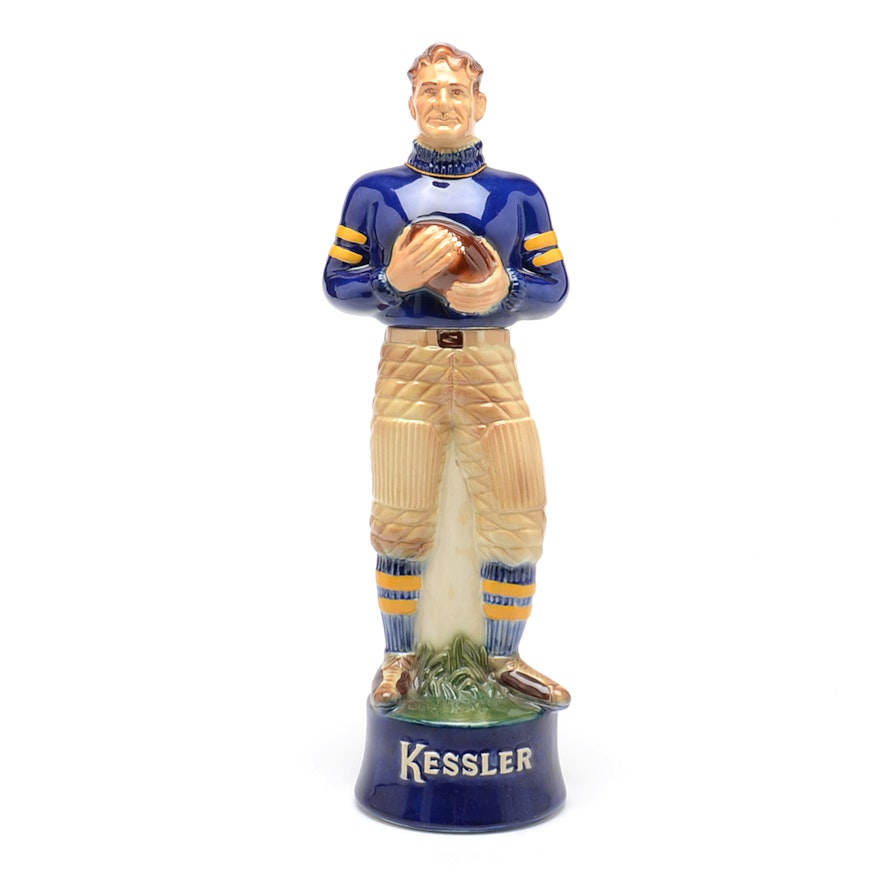Kessler Football Player Decanter with Box