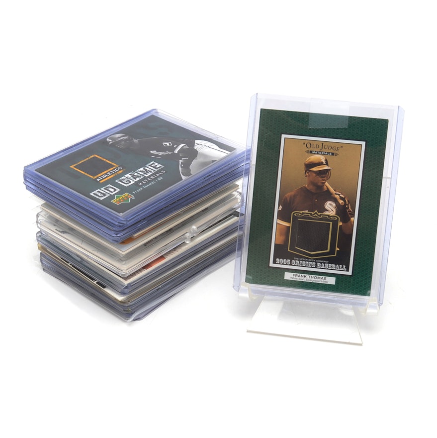 Twenty-Seven Frank Thomas Relic Cards