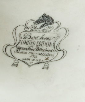 Boehm Limited Edition Porcelain Sculpture "Mountain Bluebird"