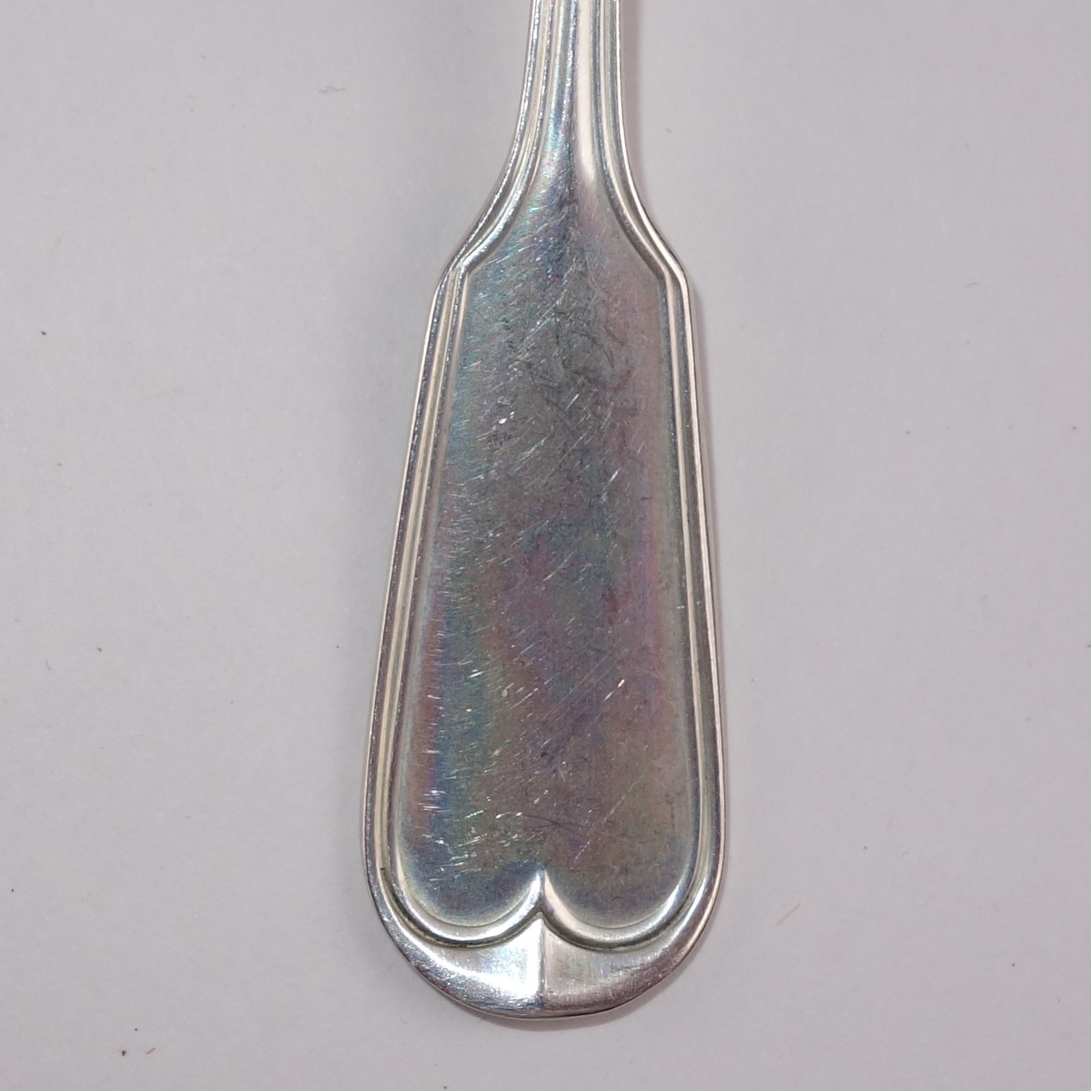 Frank Smith Silver Co. Sterling Silver Flatware in the "Fiddle Thread" Pattern
