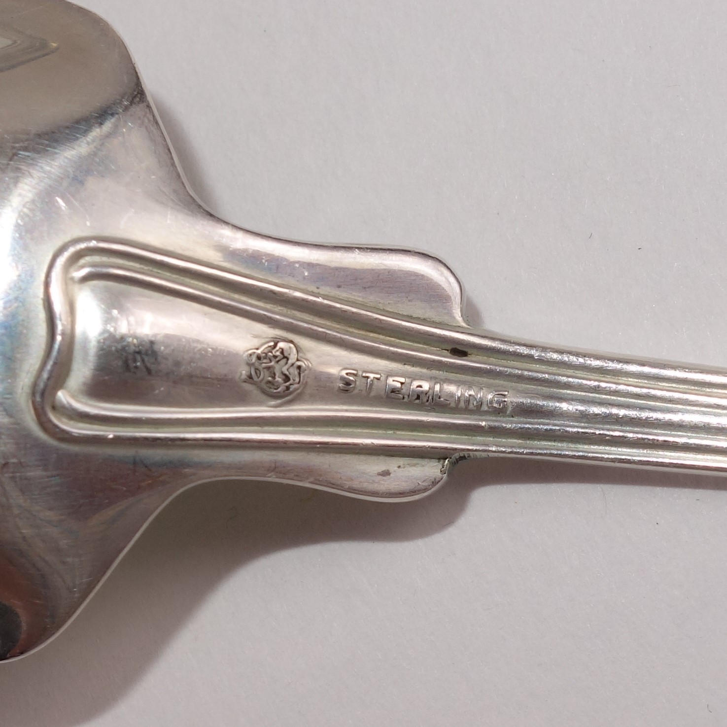 Frank Smith Silver Co. Sterling Silver Flatware in the "Fiddle Thread" Pattern