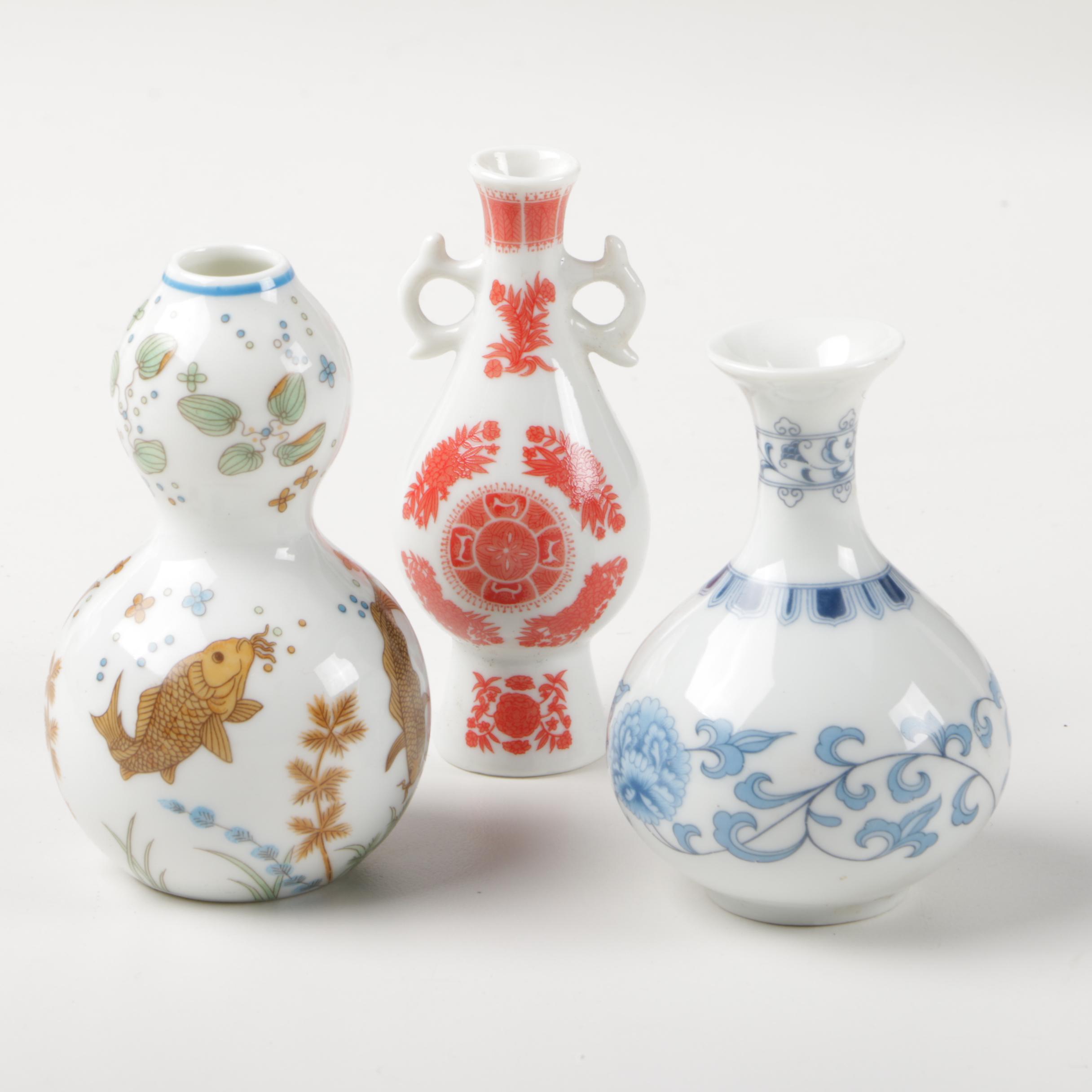 "Treasures of the Imperial Dynasties" Miniatures Set from Franklin Porcelain