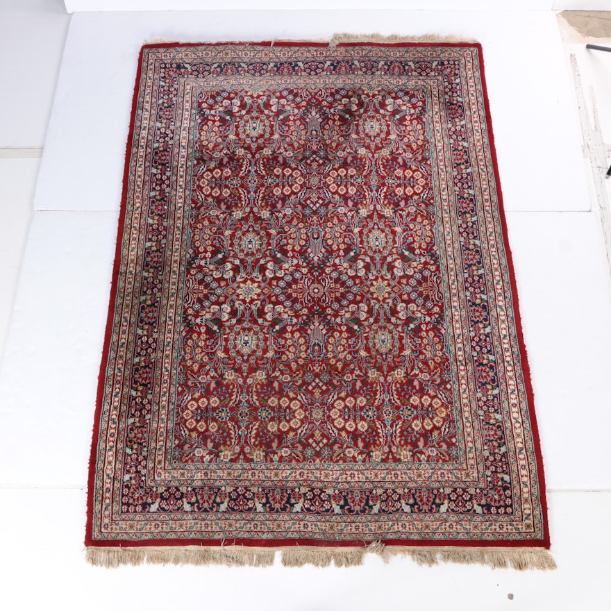 Hand-Knotted Persian Area Rug