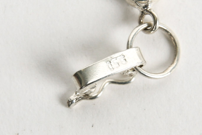 950 Silver Coin Pendant Bracelets