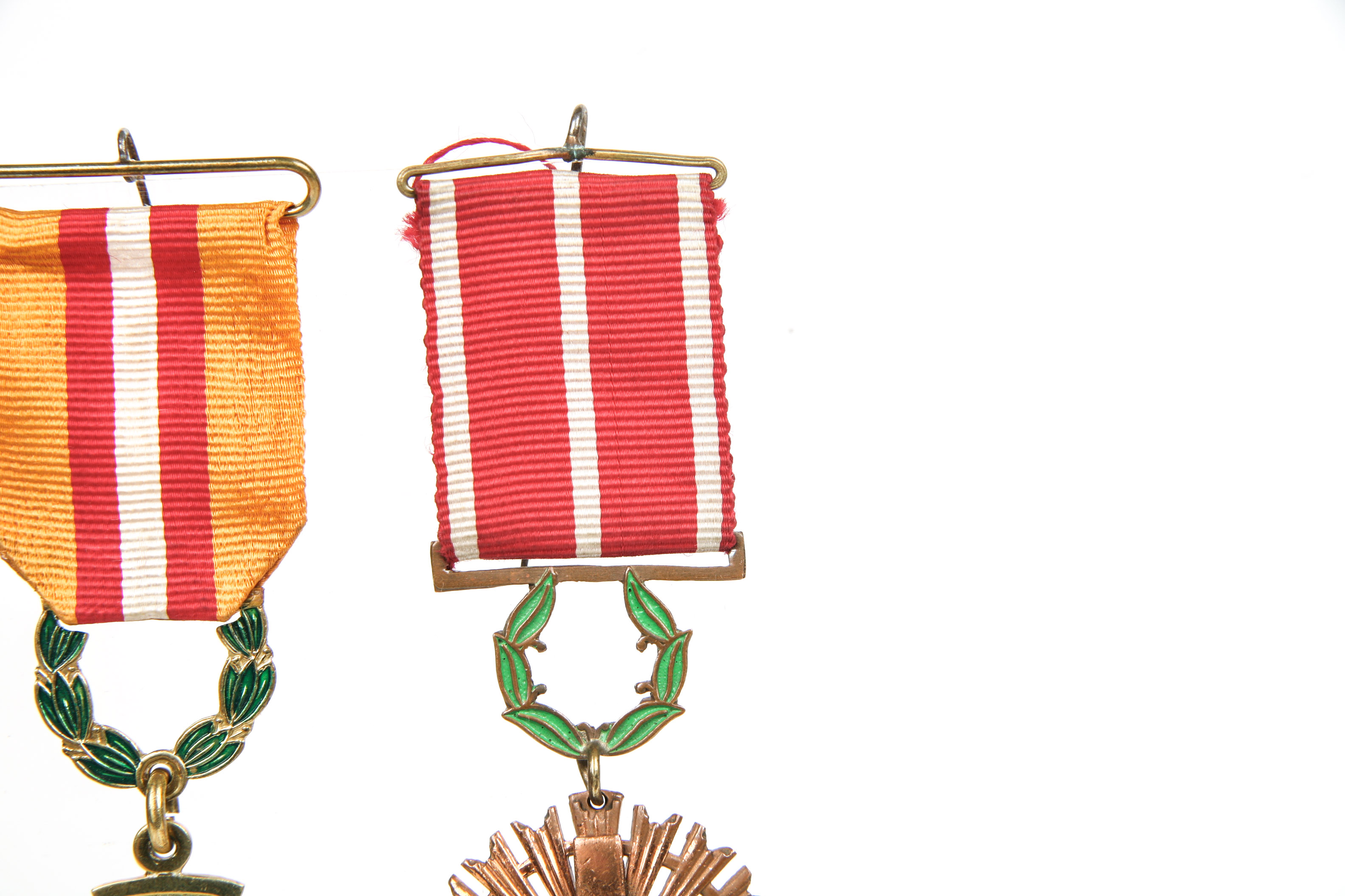 Peruvian Cross of Military Merit with two Civil Guard Merit Medals