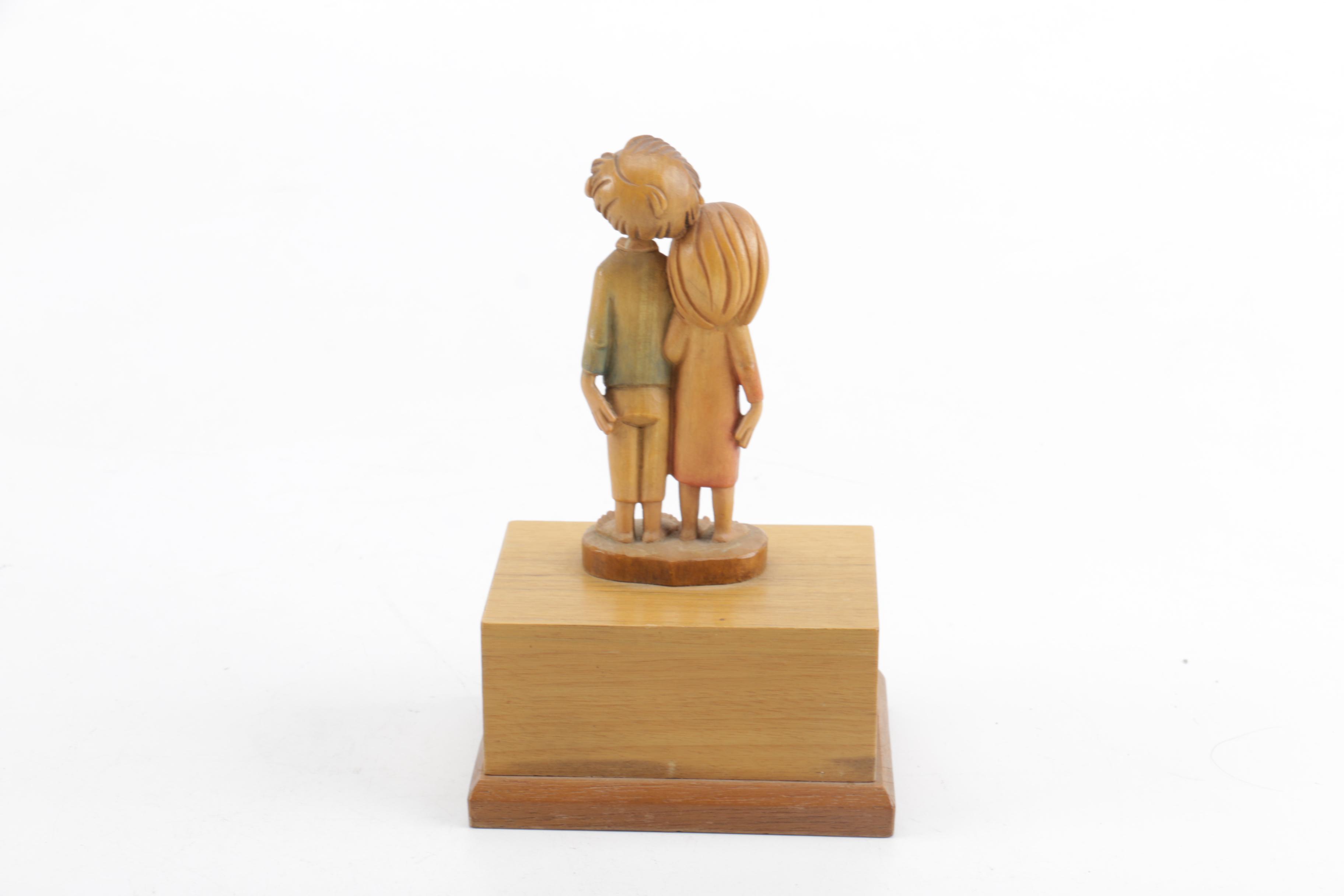 Vintage Wooden Swiss Musical Movement Box