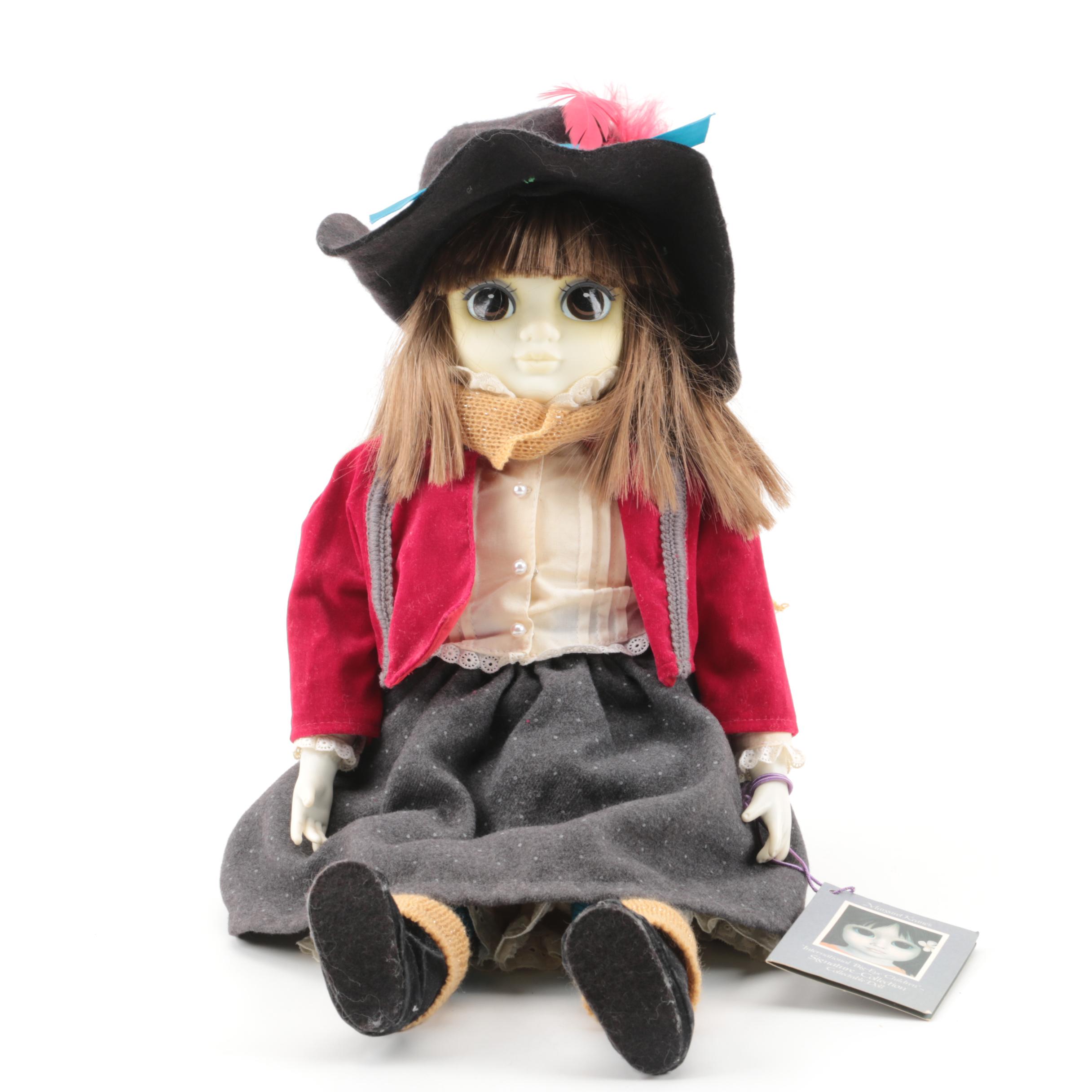 Margaret Keane International Big-Eye Children Collection Doll