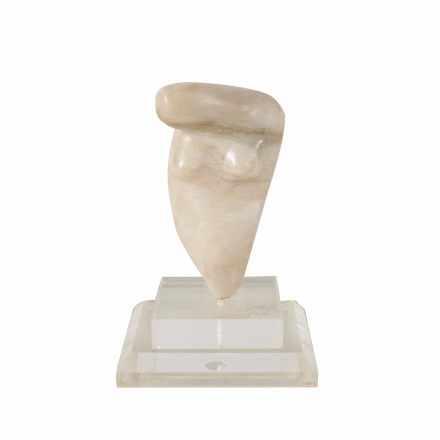 Abstract Soapstone Sculpture