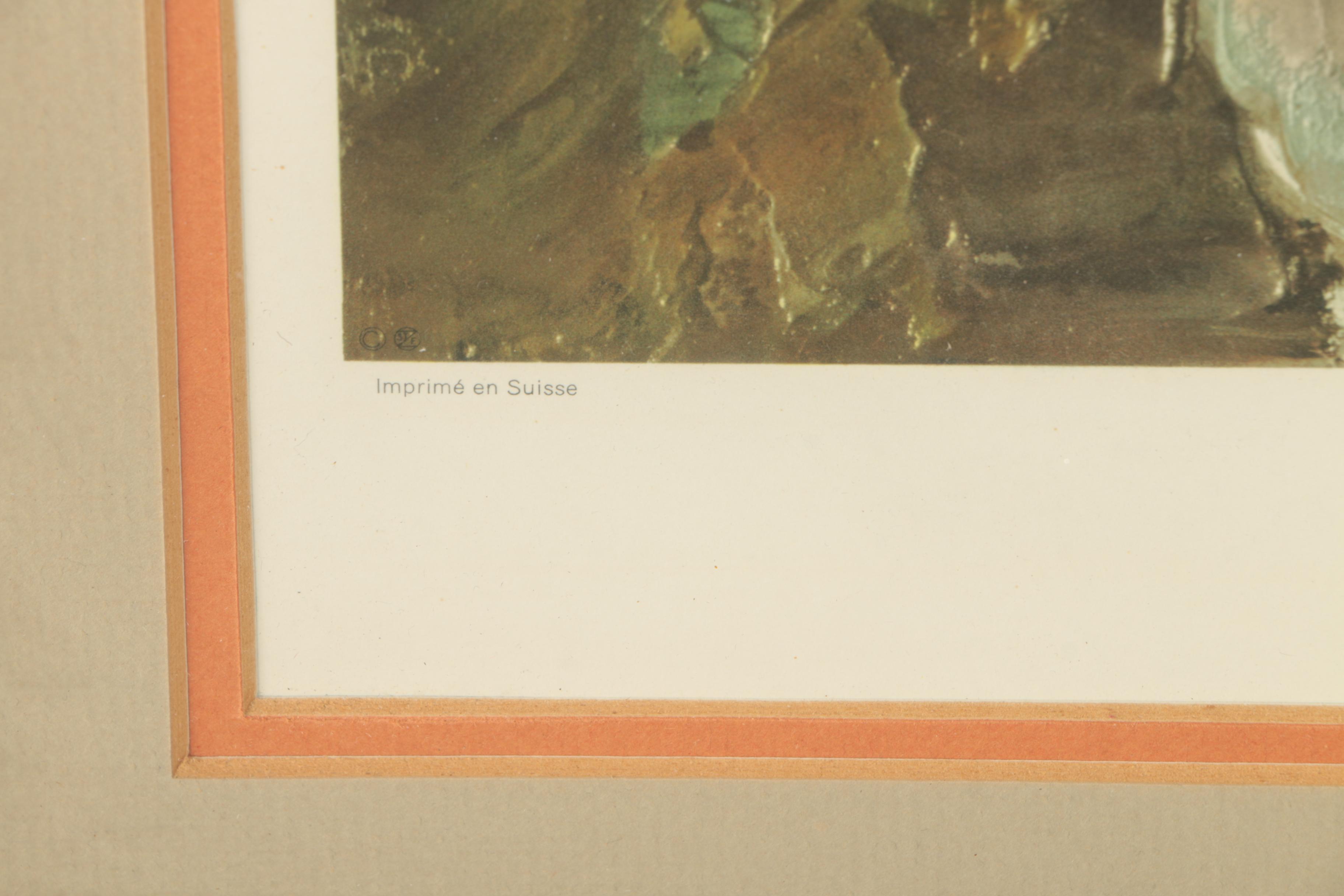 Offset Lithograph After Henri Andrepetit "The Gleam on the River"