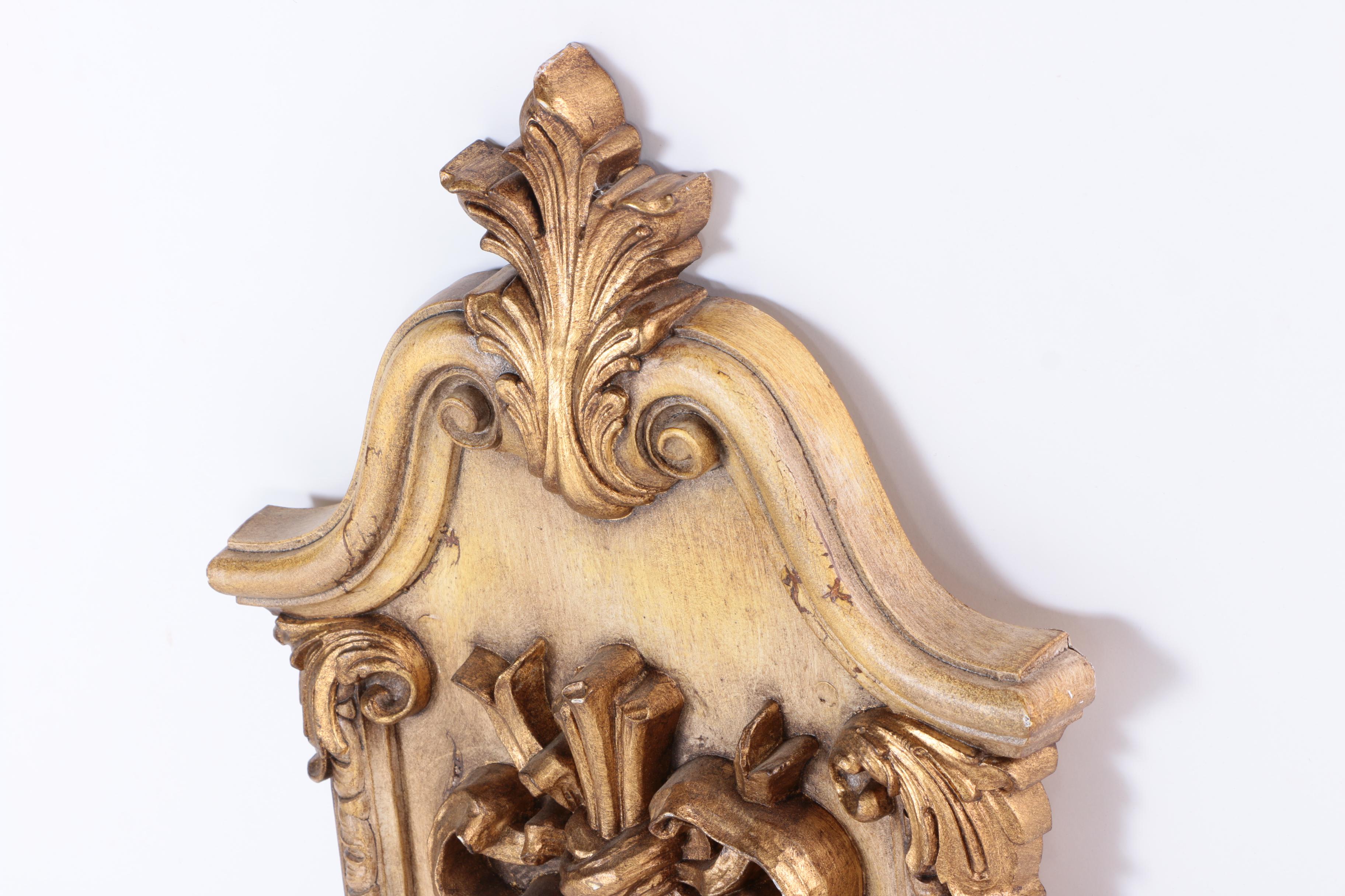 Rococo Style Fruit Inspired Wall Plaque