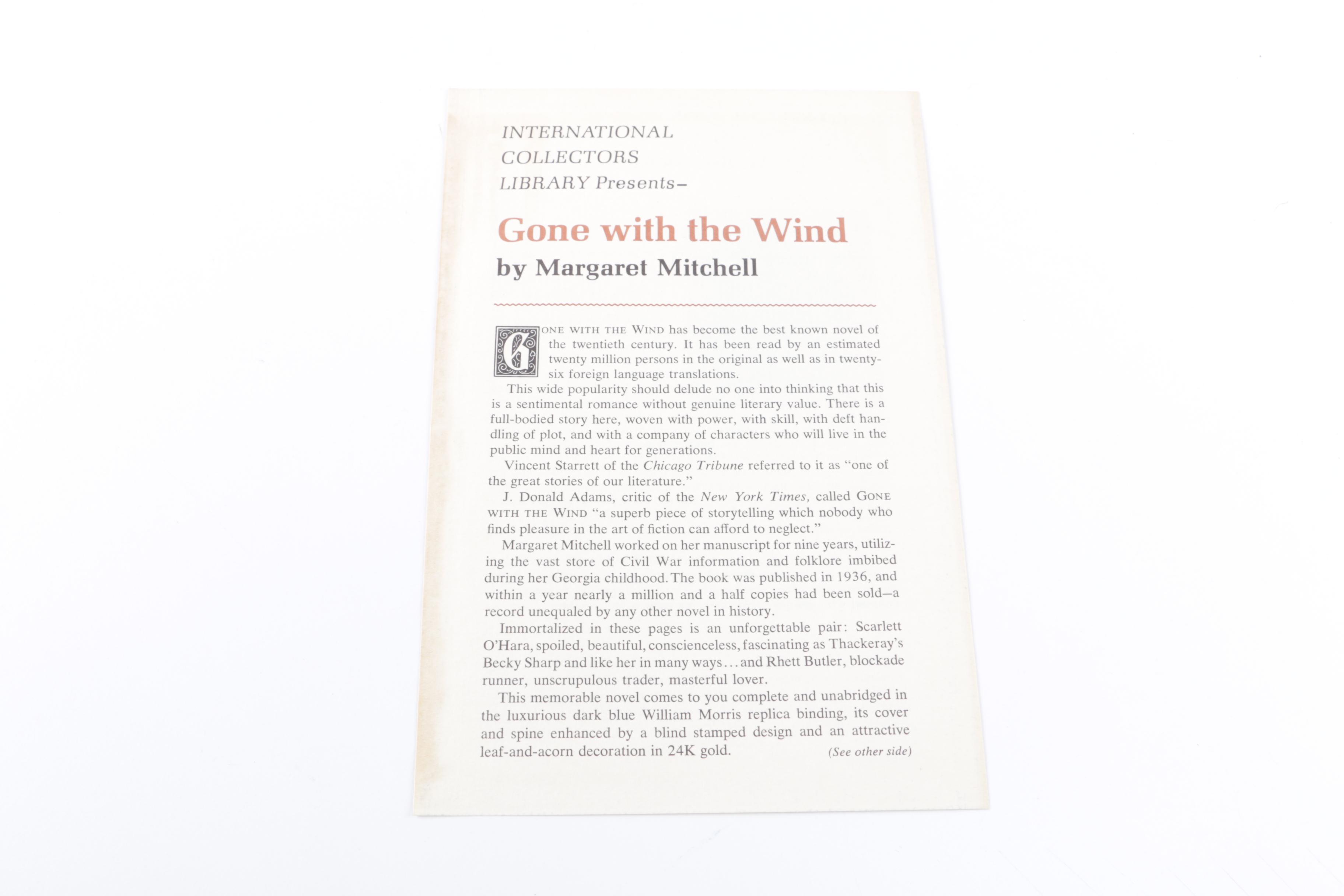 Collection of "International Collectors Library" Hardcover Books