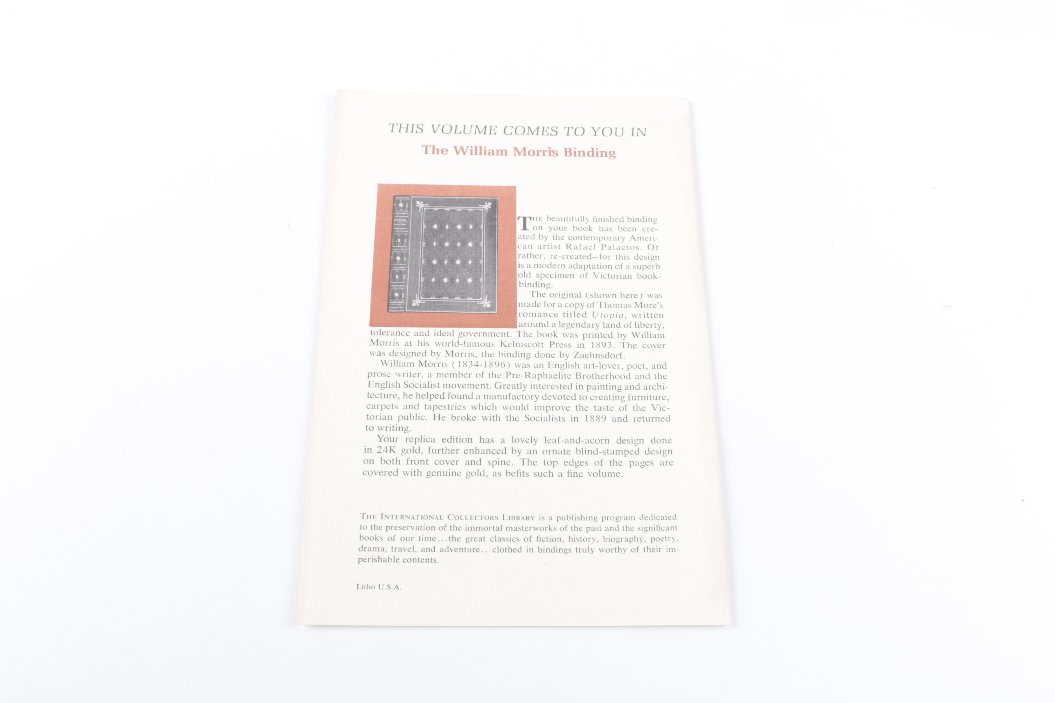 Collection of "International Collectors Library" Hardcover Books