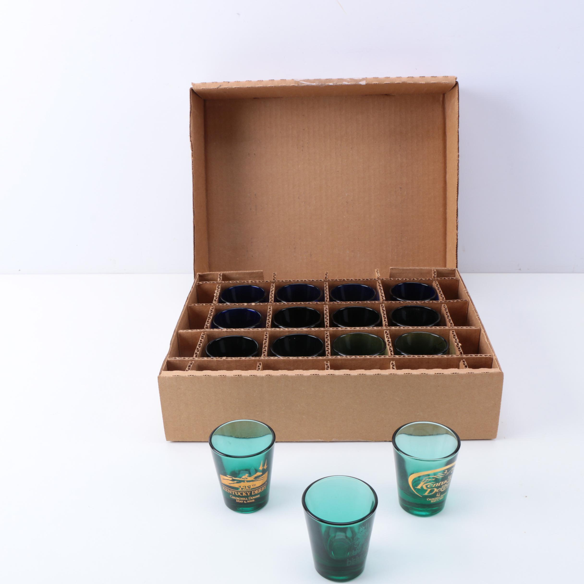Kentucky Derby Commemorative Shotglasses