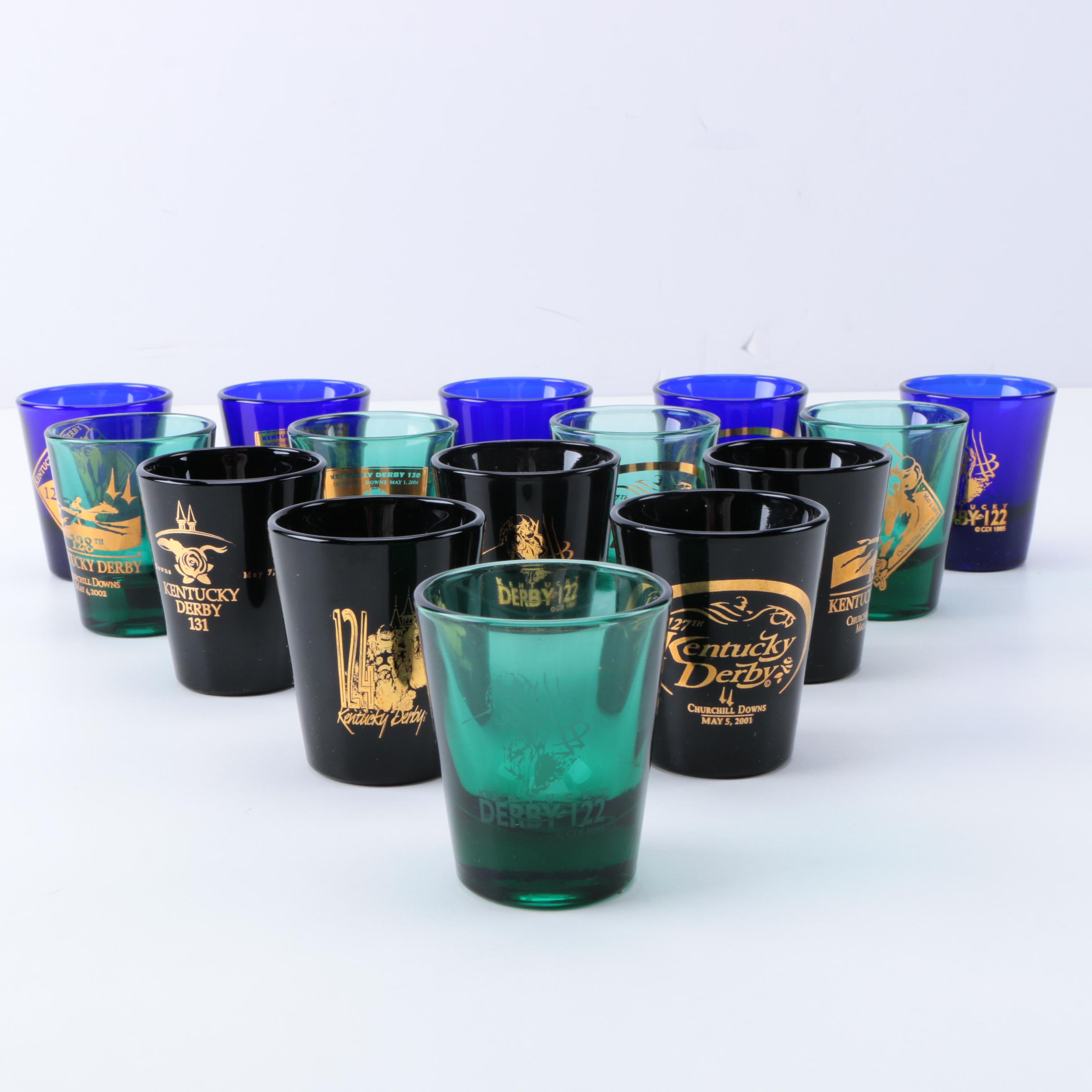 Kentucky Derby Commemorative Shotglasses