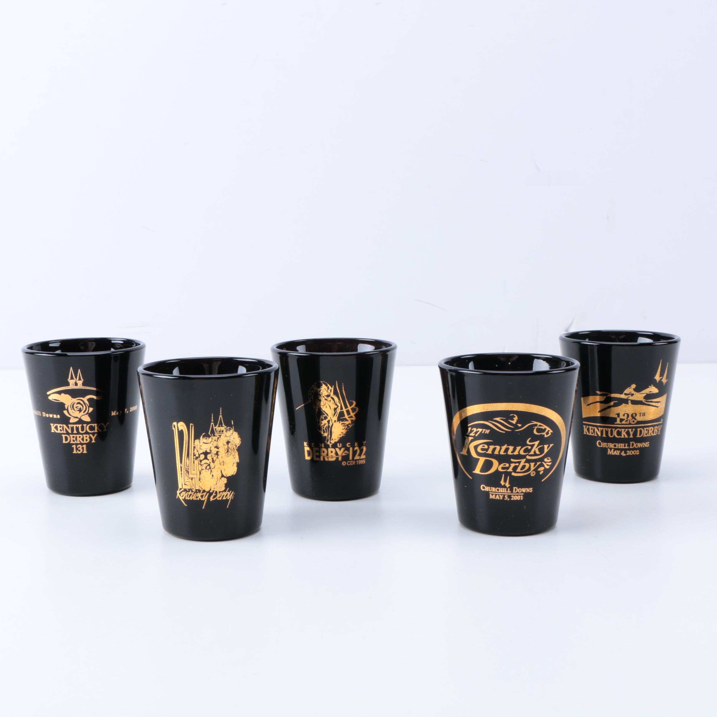 Kentucky Derby Commemorative Shotglasses