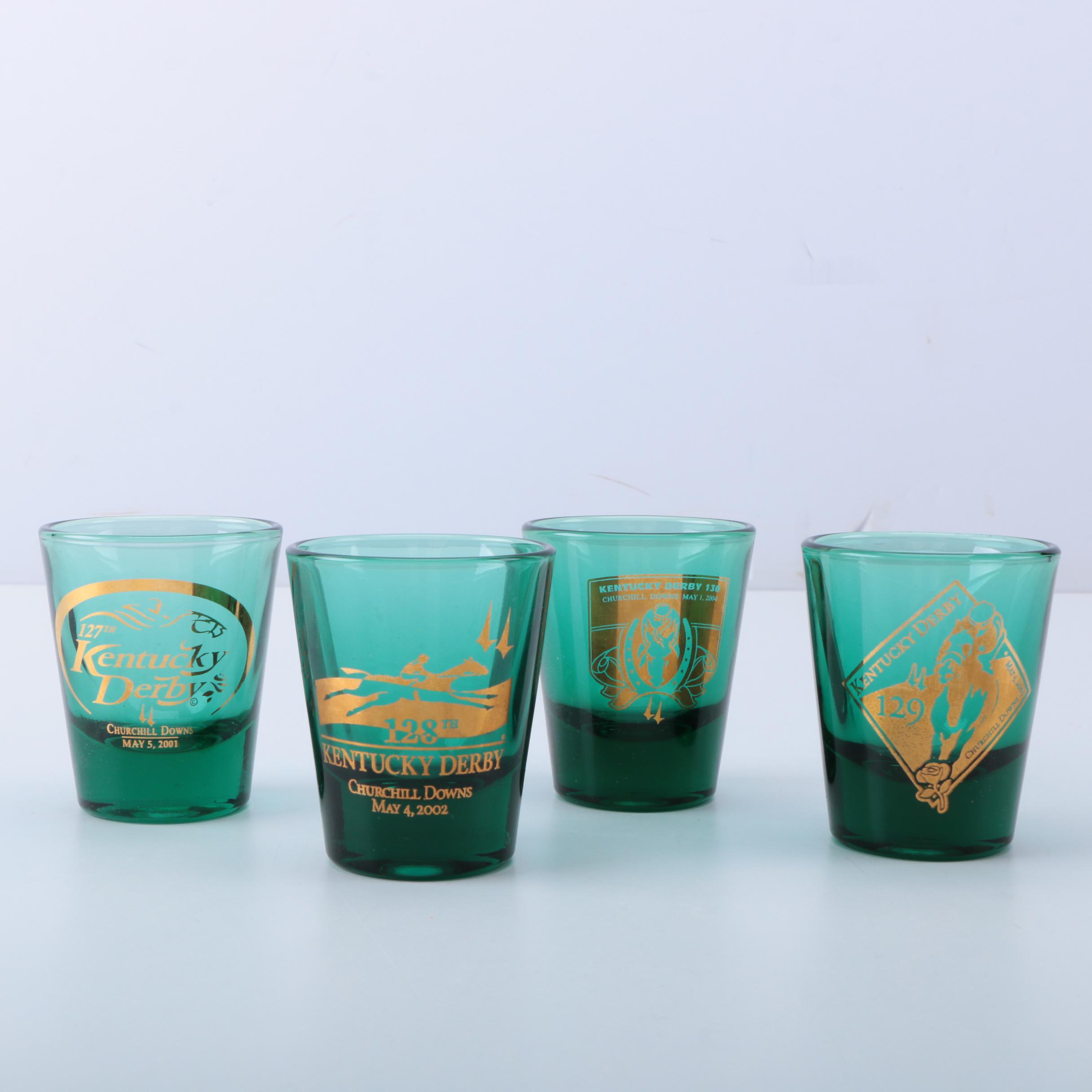 Kentucky Derby Commemorative Shotglasses