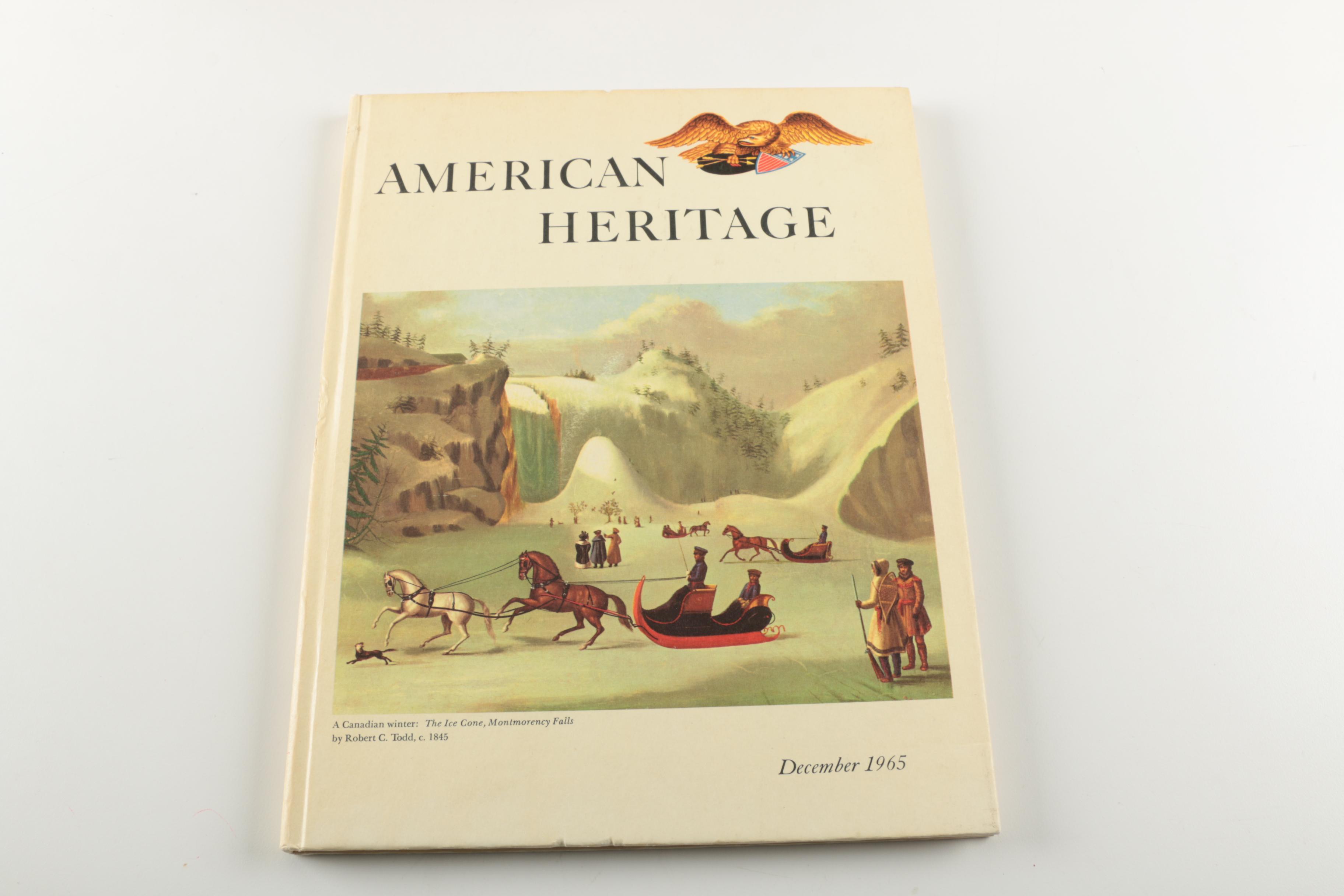 1950s–60s "American Heritage" Magazines Including First Issue