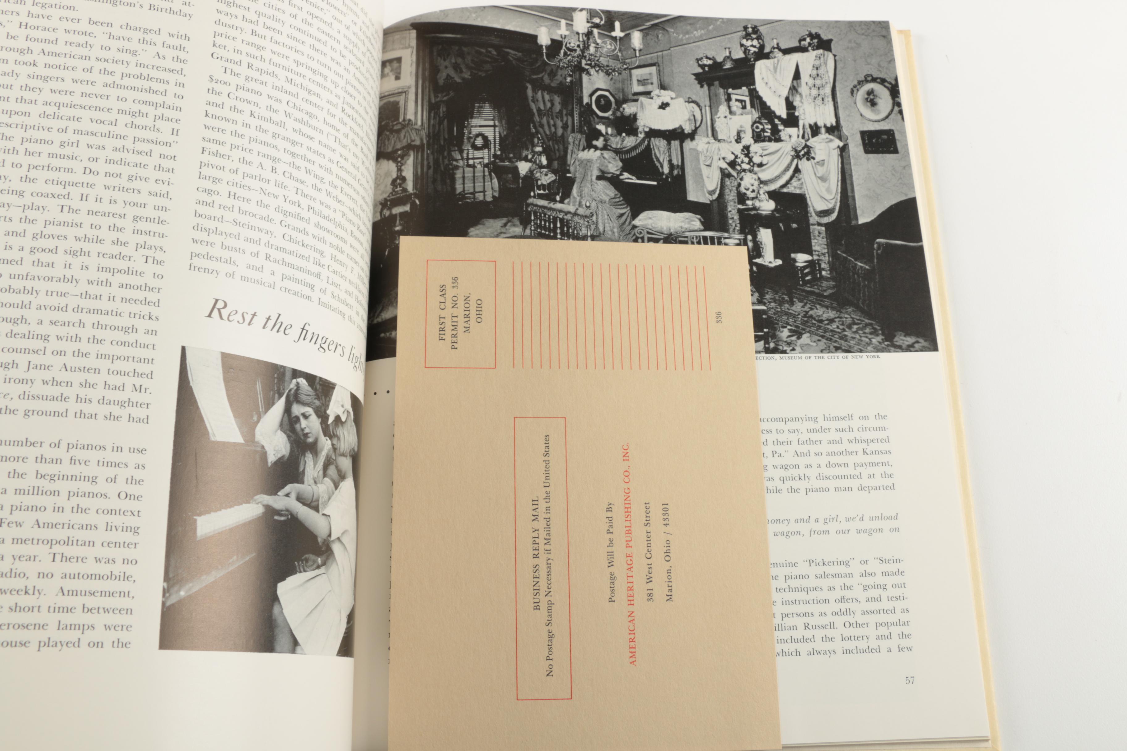 1950s–60s "American Heritage" Magazines Including First Issue