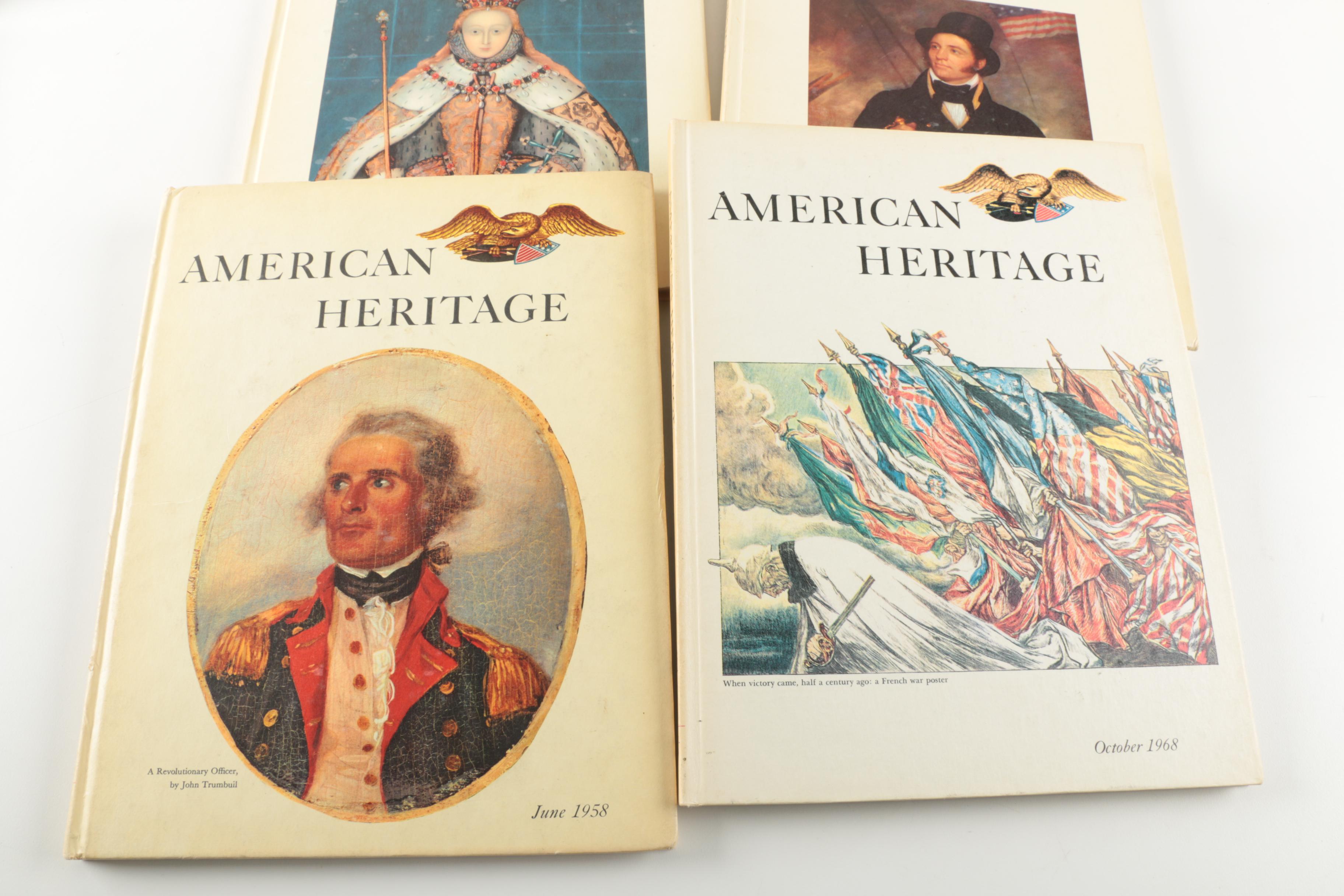 1950s–60s "American Heritage" Magazines Including First Issue