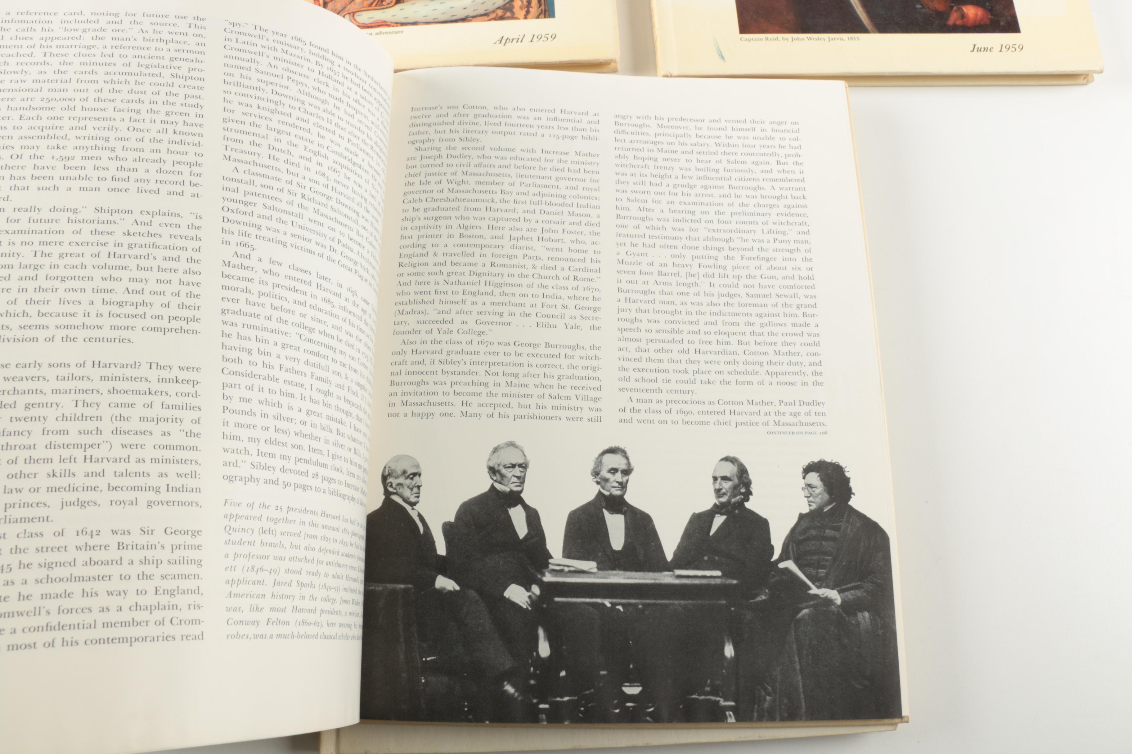 1950s–60s "American Heritage" Magazines Including First Issue