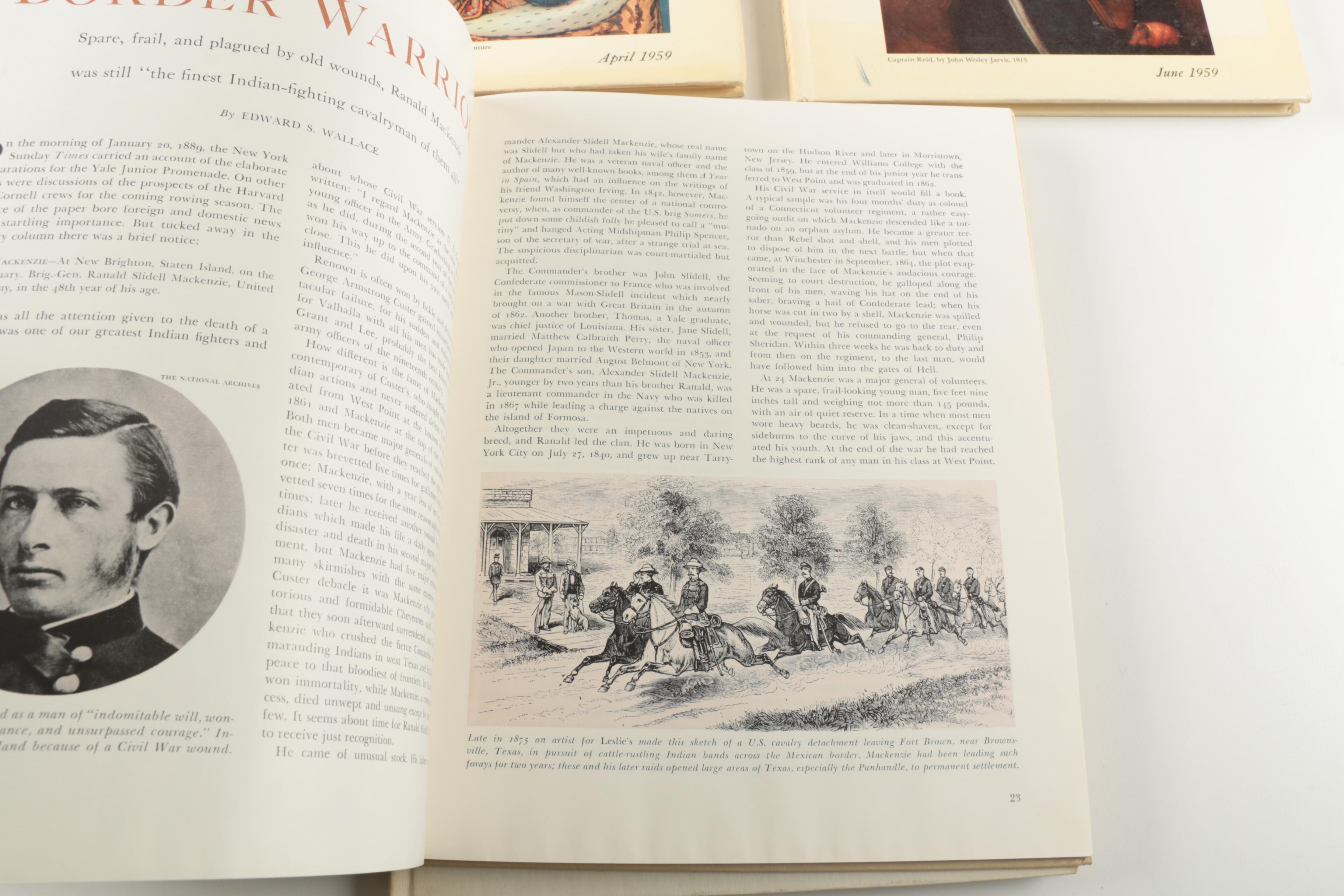 1950s–60s "American Heritage" Magazines Including First Issue