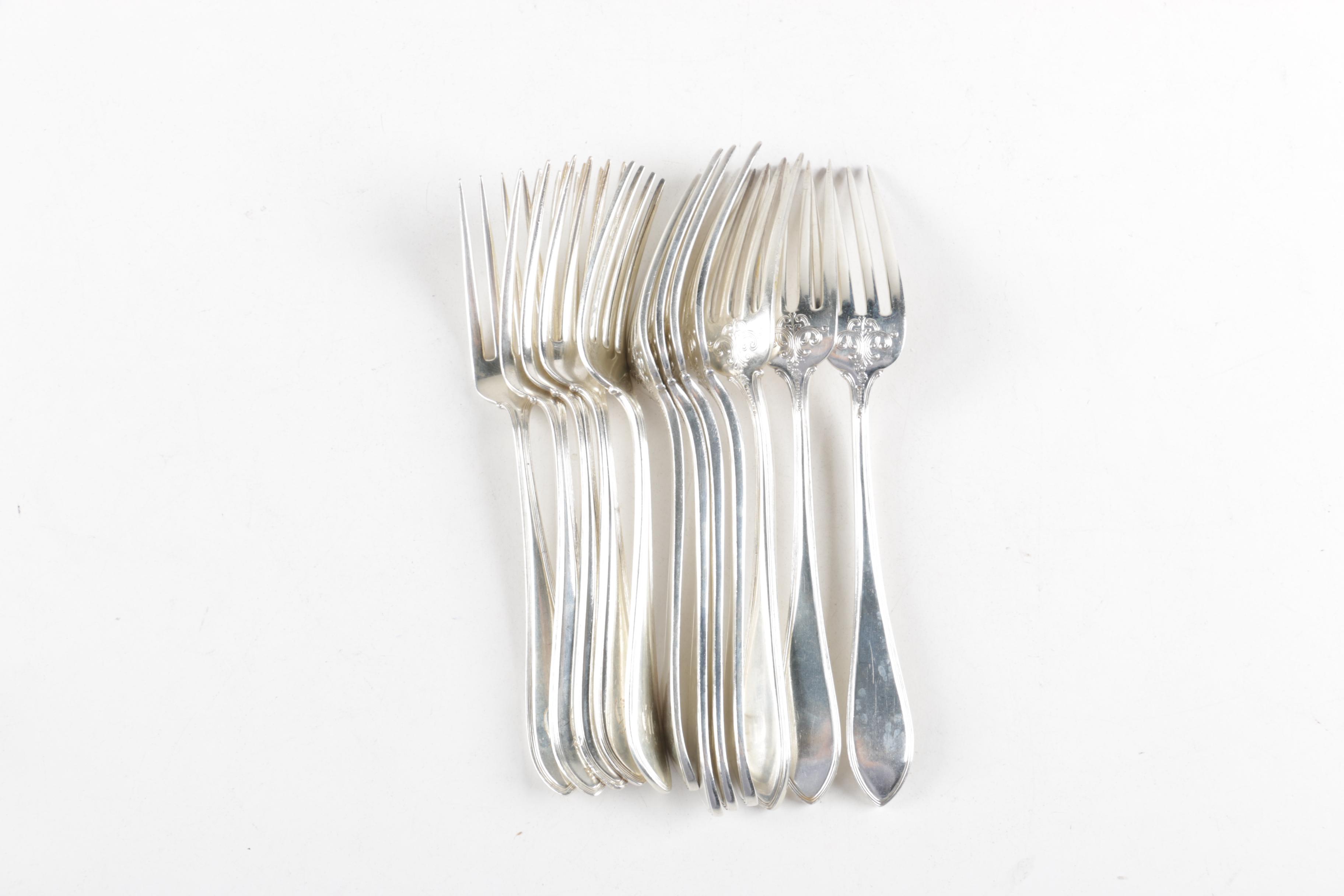 Frank M. Smith "Pilgrim" Sterling Silver Flatware