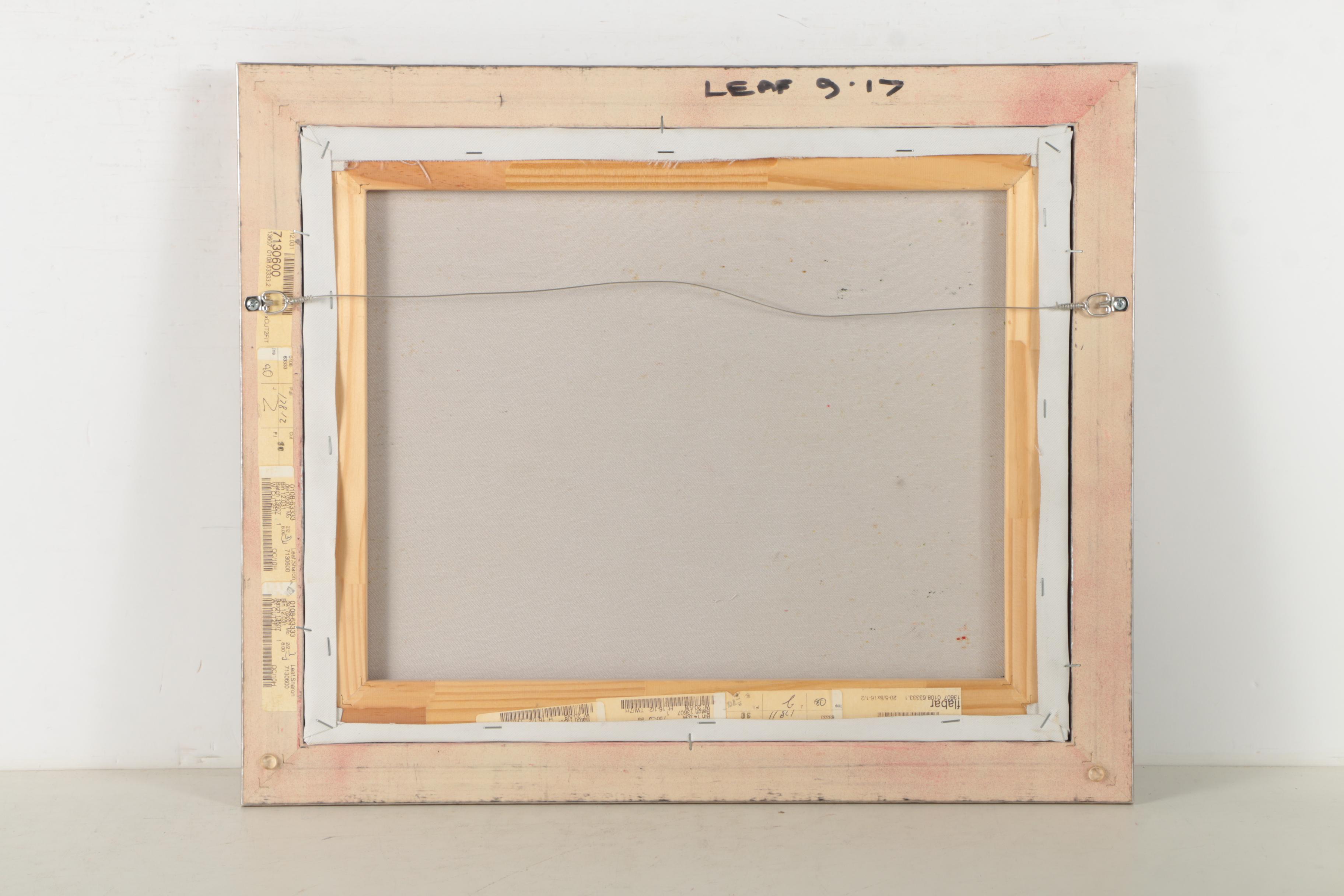 Jacques Oil Painting on Canvas of Colorful Landscape with Waterfalls