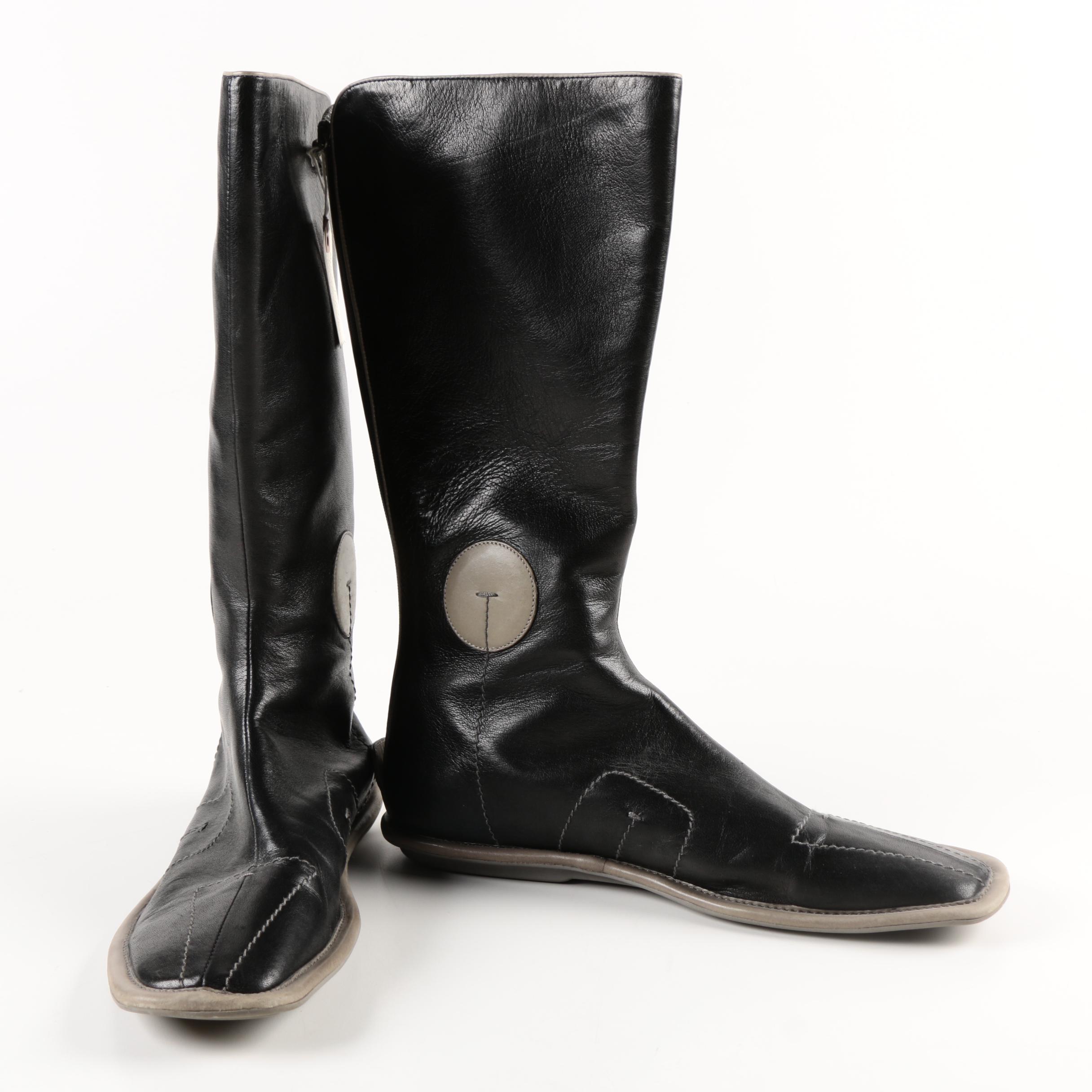Men's Prada Leather Boots