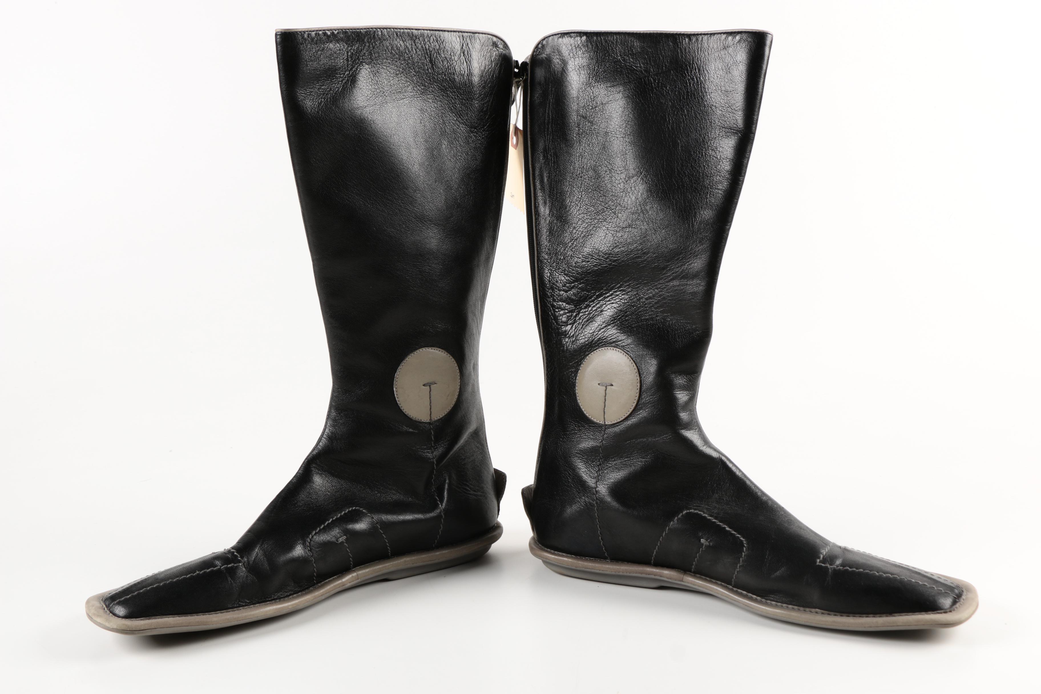 Men's Prada Leather Boots
