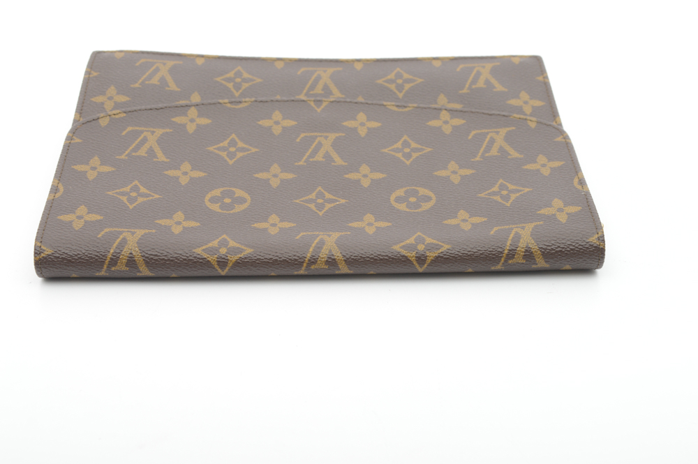 Louis Vuitton Signature Monogram Canvas Envelope Clutch Bag