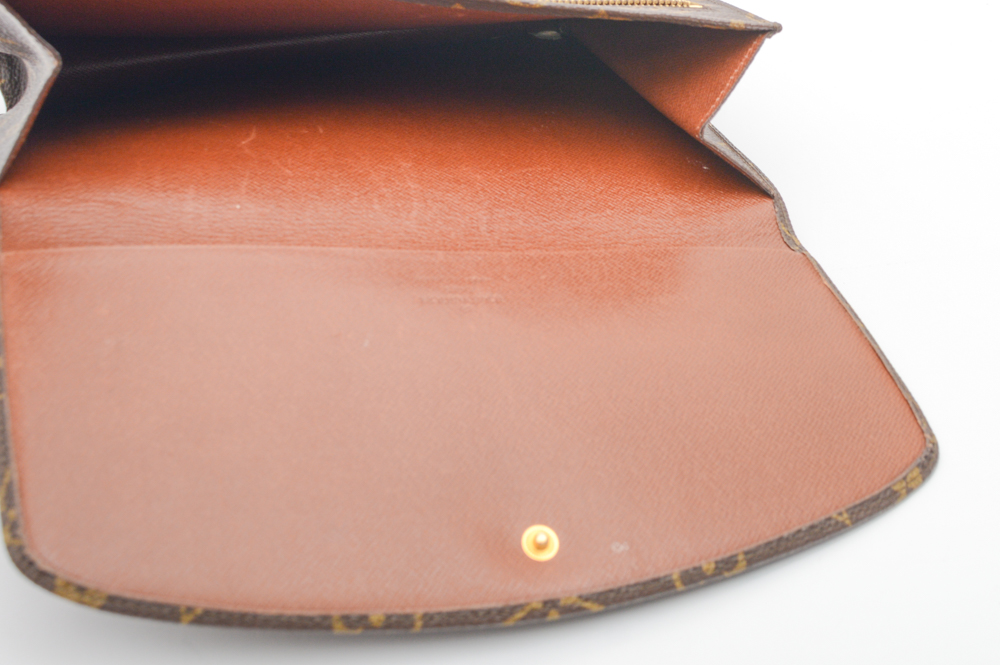 Louis Vuitton Signature Monogram Canvas Envelope Clutch Bag