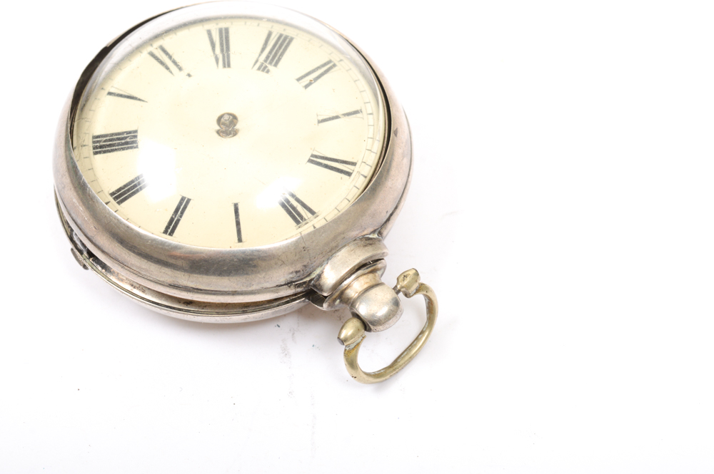 Antique Sterling Silver Pocket Watch