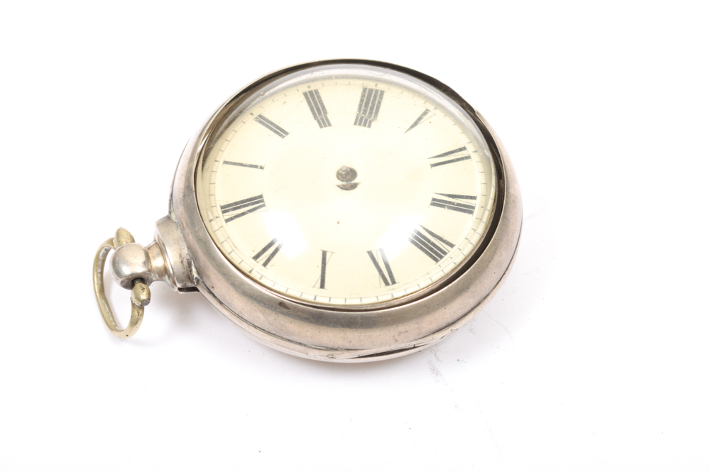 Antique Sterling Silver Pocket Watch