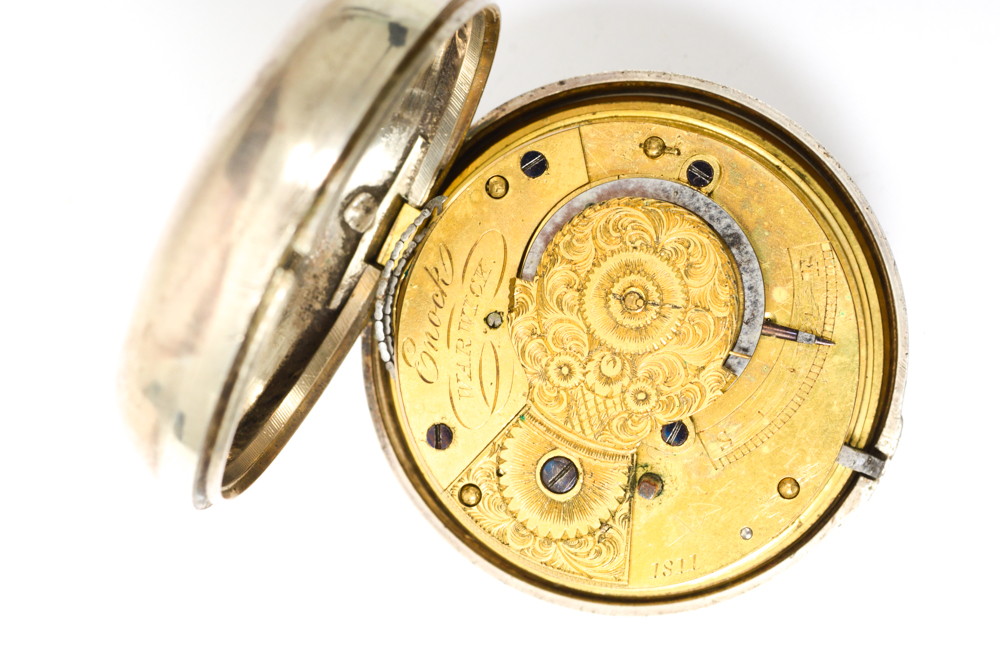 Antique Sterling Silver Pocket Watch