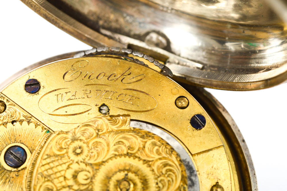 Antique Sterling Silver Pocket Watch