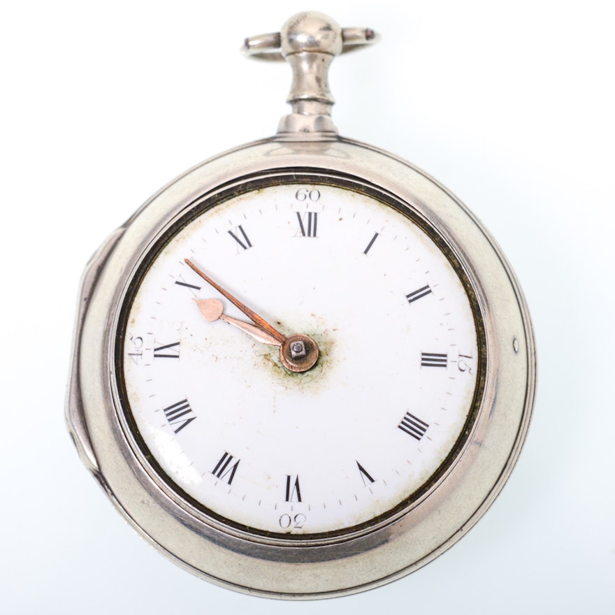 Antique M.A. Coles London Pocket Watch