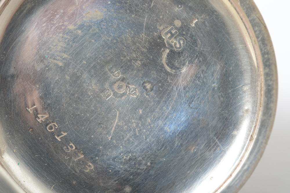 Antique Sterling Silver H. Samuel Manchester Pocket Watch