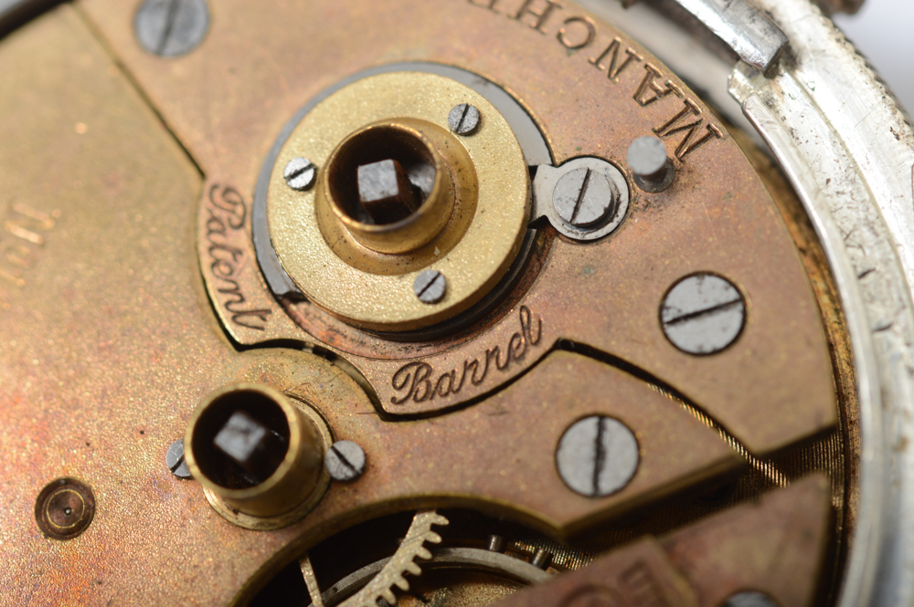 Antique Sterling Silver H. Samuel Manchester Pocket Watch