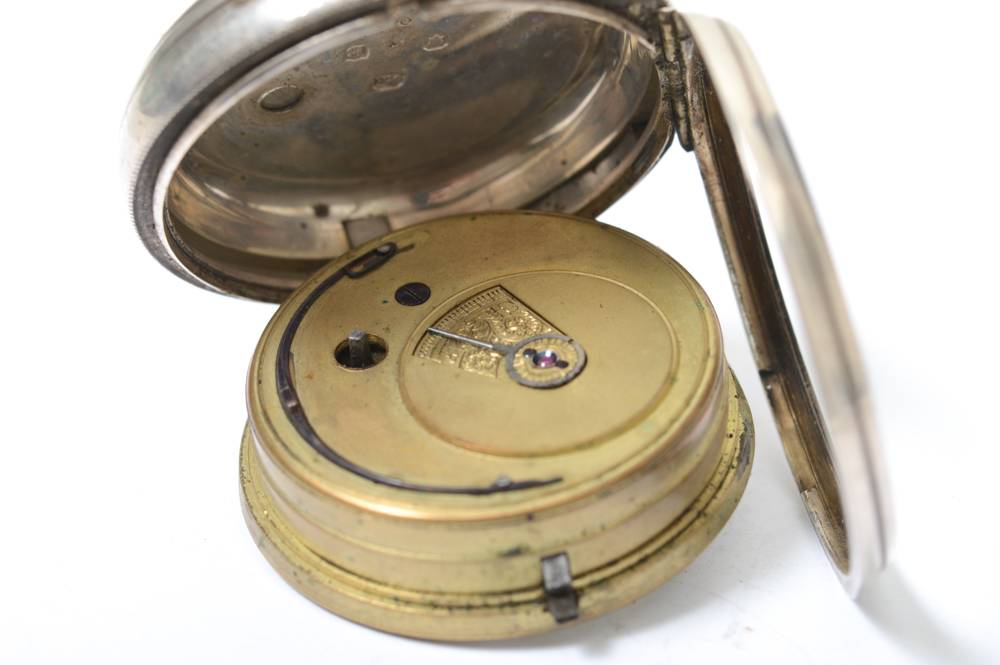 Antique Sterling Silver Pocket Watch