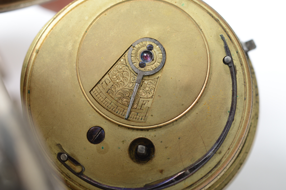 Antique Sterling Silver Pocket Watch