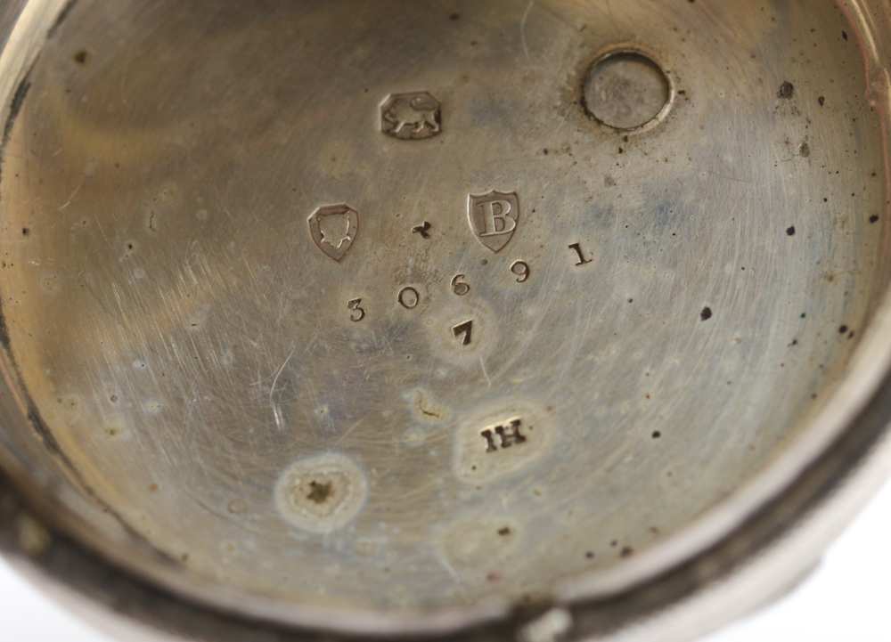 Antique Sterling Silver Pocket Watch