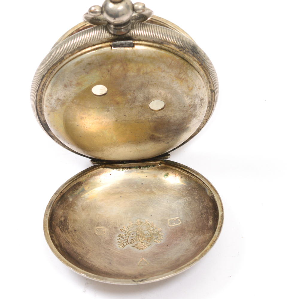 British Sterling Pocket Watch Case
