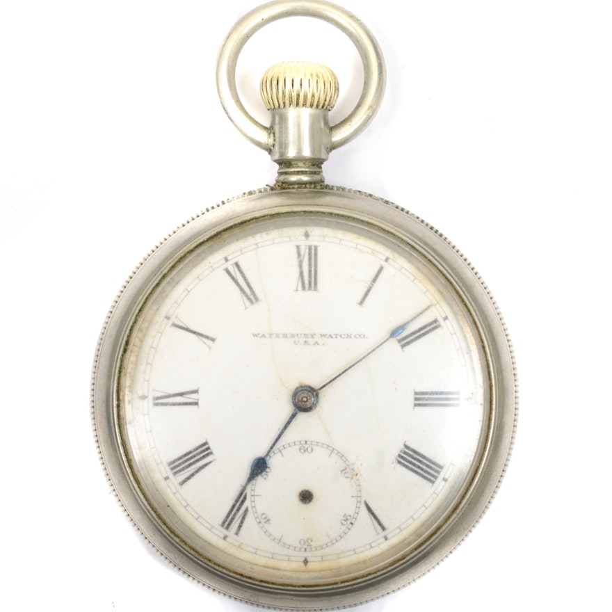 Vintage Waterbury Pocket Watch