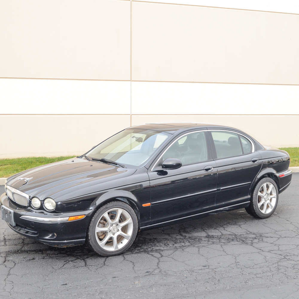 2006 Jaguar X-Type Ebony Black 3.0 Four Door Sedan