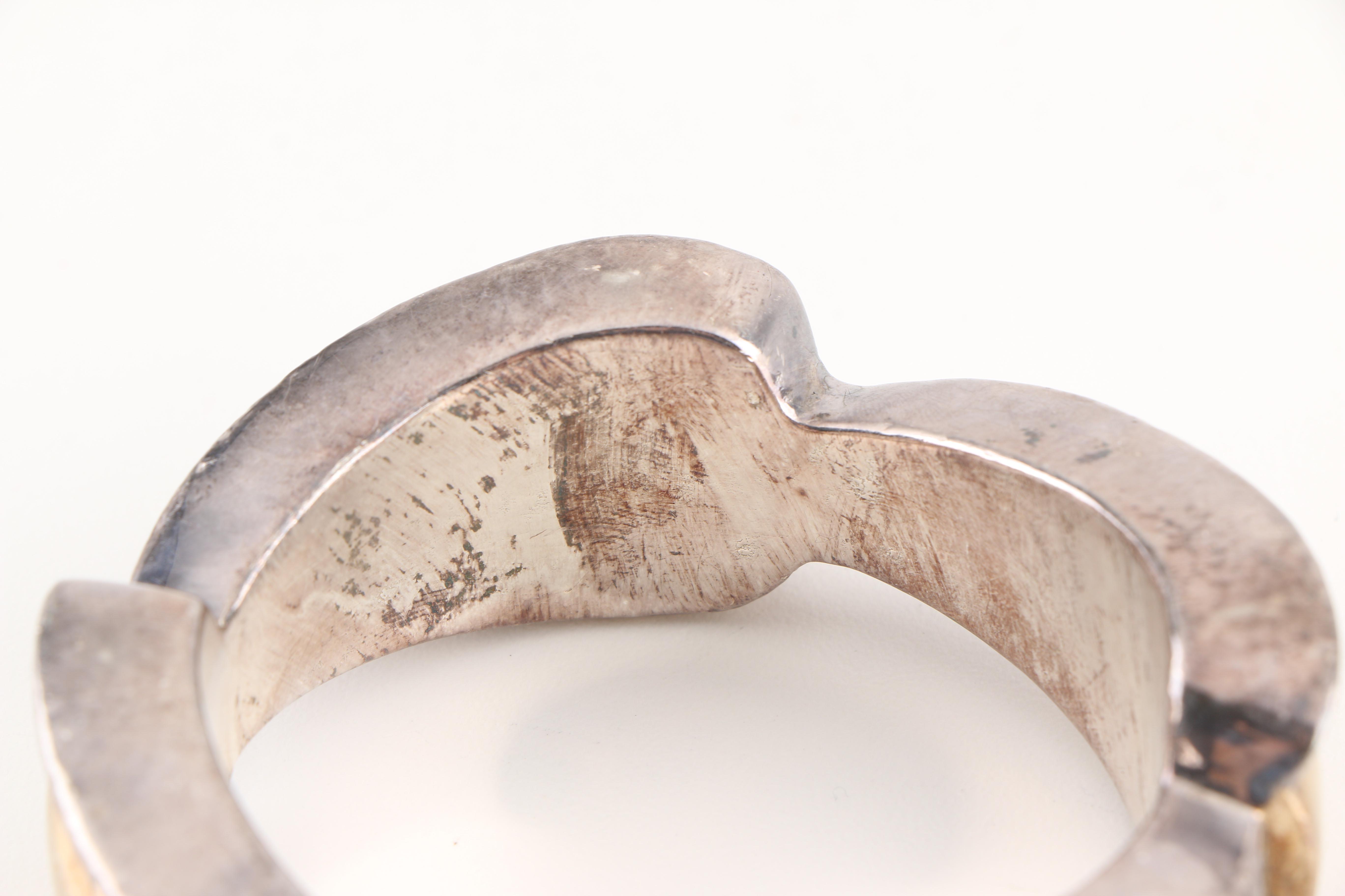 Sterling Silver Electroformed Bracelet and Earrings