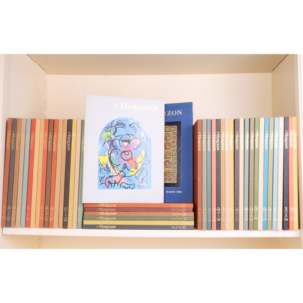 1960s Horizon Hardcover Magazine Collection